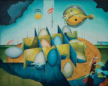 Alexis Preller Icarus 1971 (1510x1200) Oil on canvas