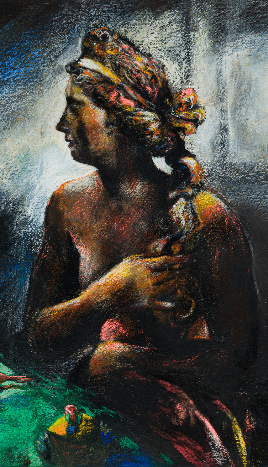A woman holding a baby in her arms. Description generated by AI