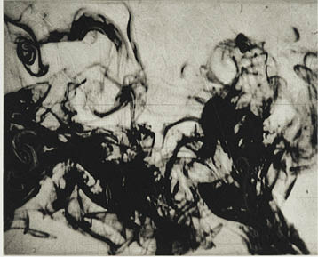 A black and white image of a horse. Description generated by AI