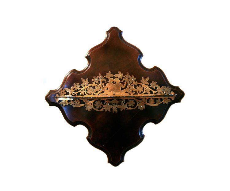 A Colonial brass-mounted pipe-rack | Strauss & Co