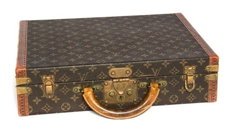 20th Century Louis Vuitton President Briefcase In Monogram Canvas, France