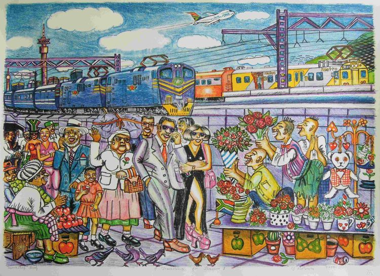 Travelling for Pleasure by Tommy Motswai | Strauss & Co