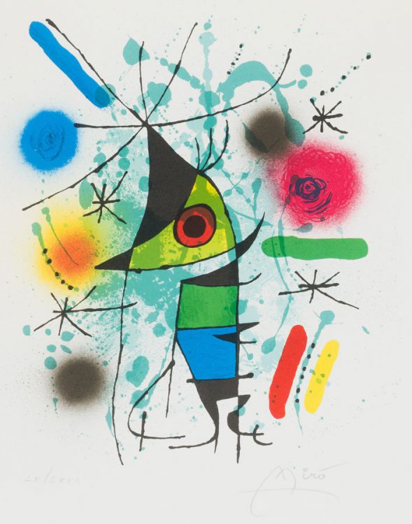 The Singing Fish (Le Chanteur) by Joan Miró | Strauss & Co