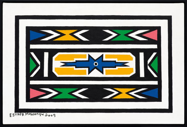 Ndebele Patterns By Esther Mahlangu Strauss And Co