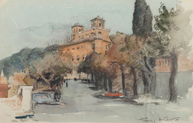 Terence McCaw; Villa Medici, Roma