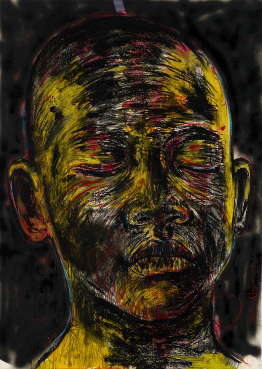 Nelson Makamo; Portrait in Yellow