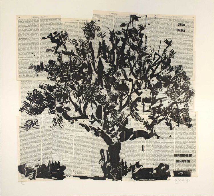 William Kentridge; Universal Archive (Big Tree)