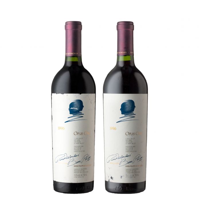 Opus One; Napa Valley Red; 1996; 2 (1 x 2); 750ml