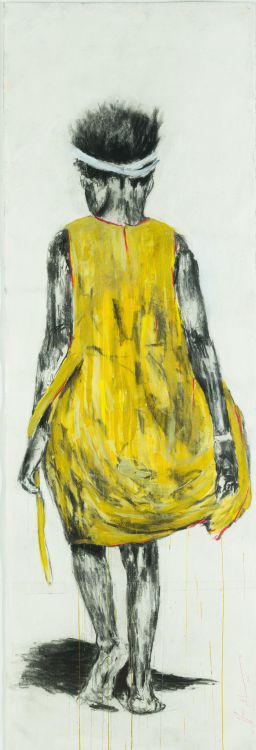 Nelson Makamo; Girl in a Yellow Dress