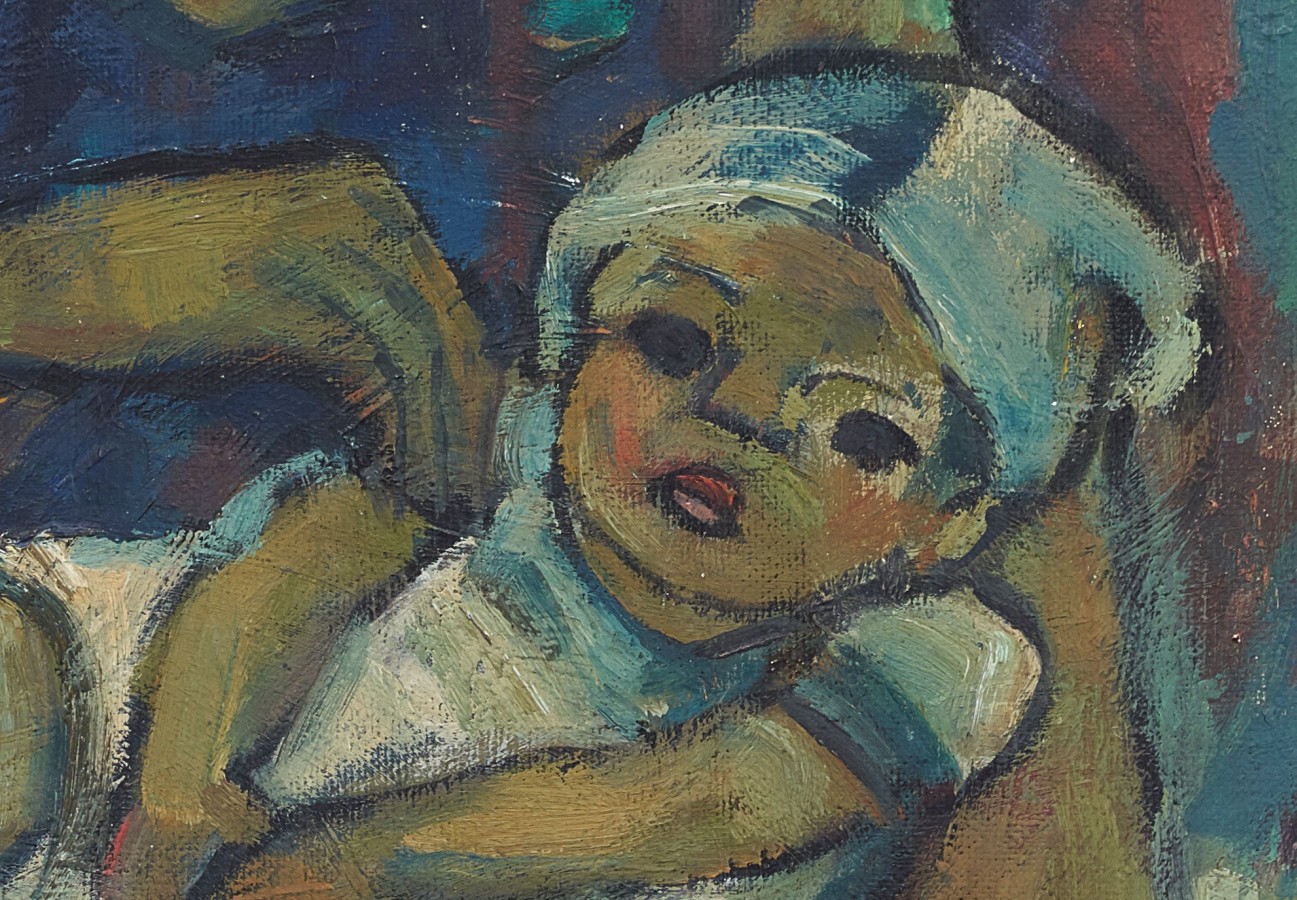 Mother and Children by Iris Ampenberger Strauss & Co