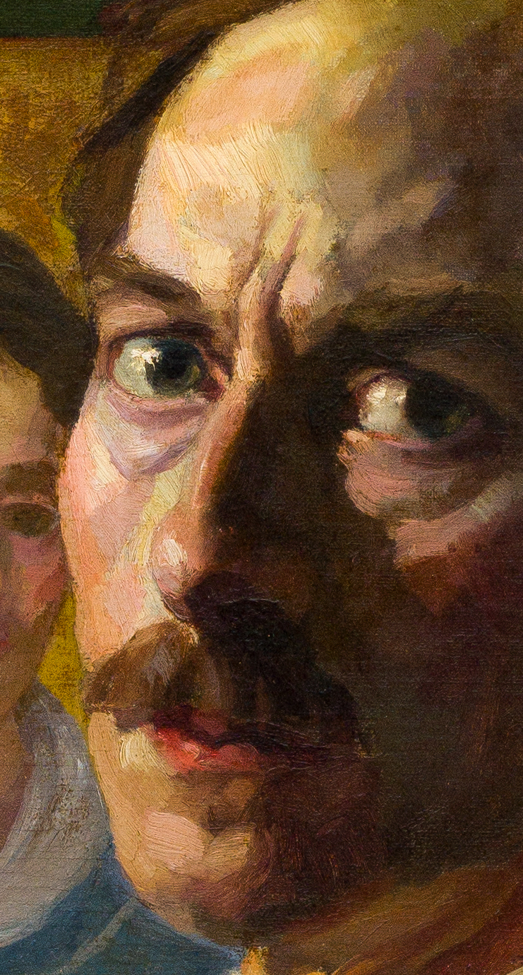Alfred Richard Martin; Self-Portrait of the Artist