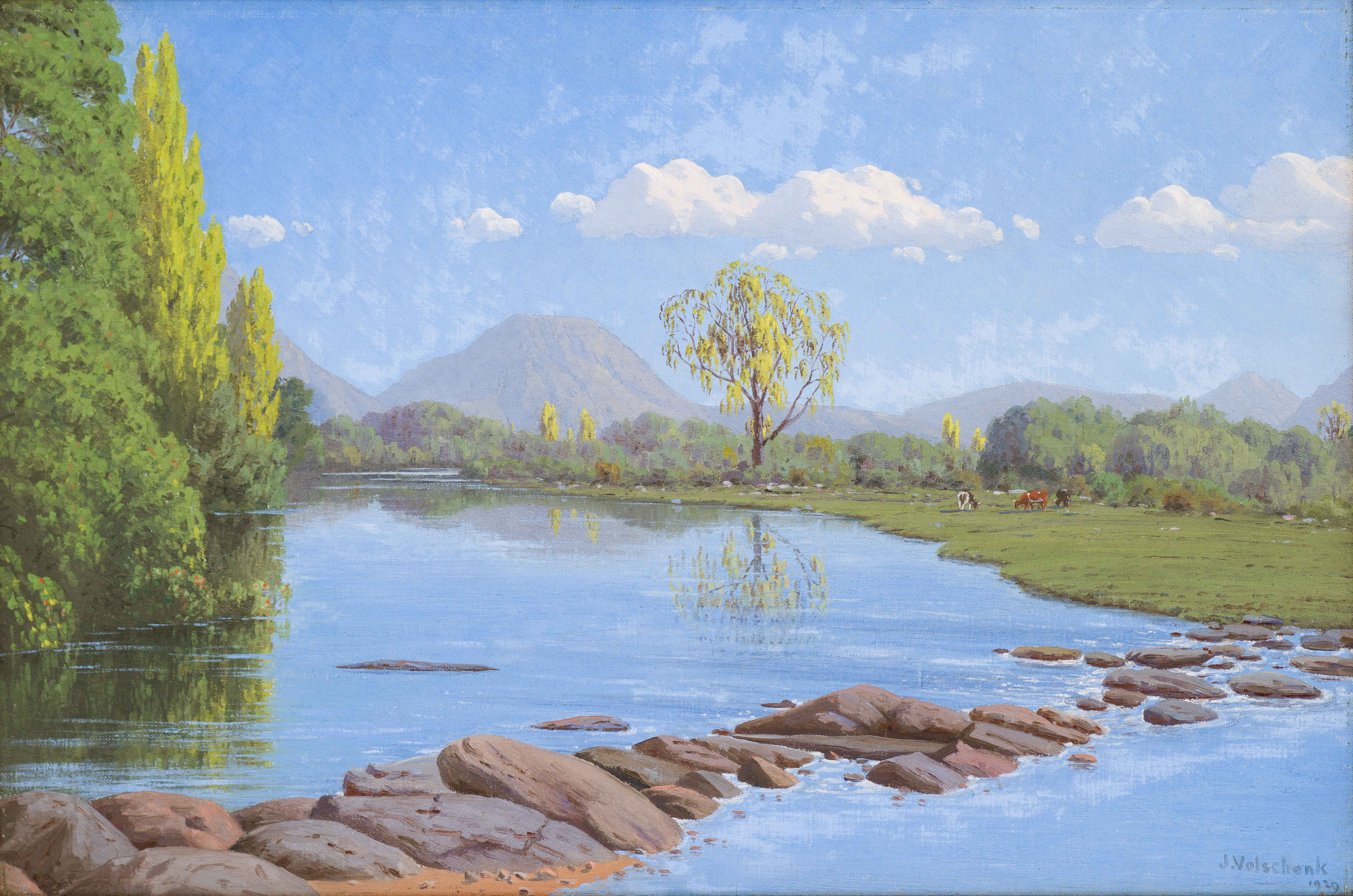 Jan Ernst Abraham Volschenk; Below the Drift: The Morass River, Oudtshoorn