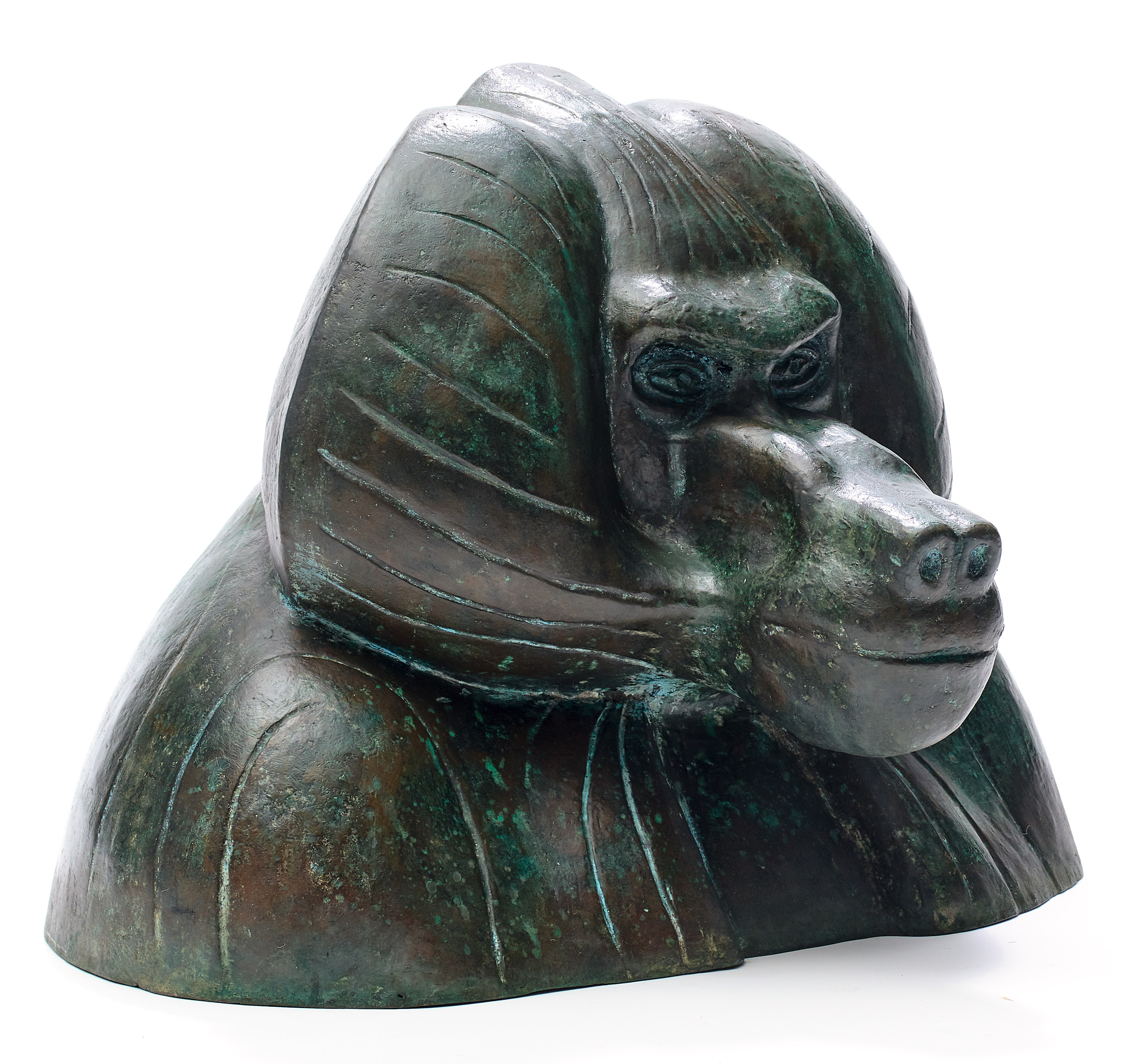 Elsa Hermine Dziomba; Bust of a Baboon