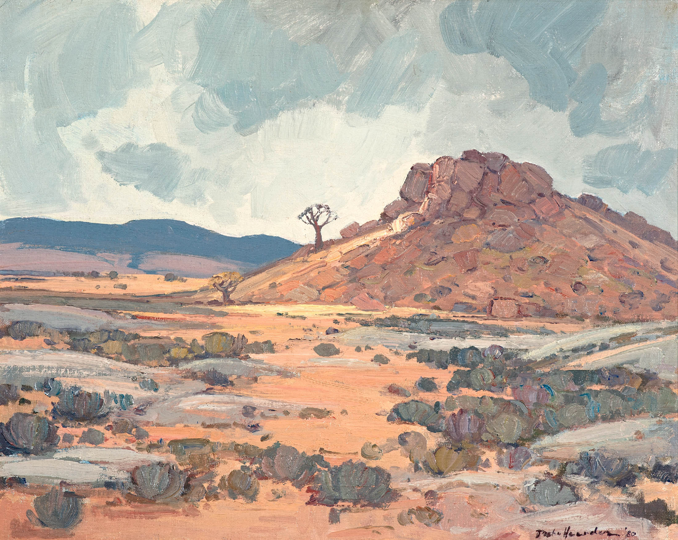 Piet van Heerden; Rocky Hill and Kokerboom, Namaqualand (O'okiep District)