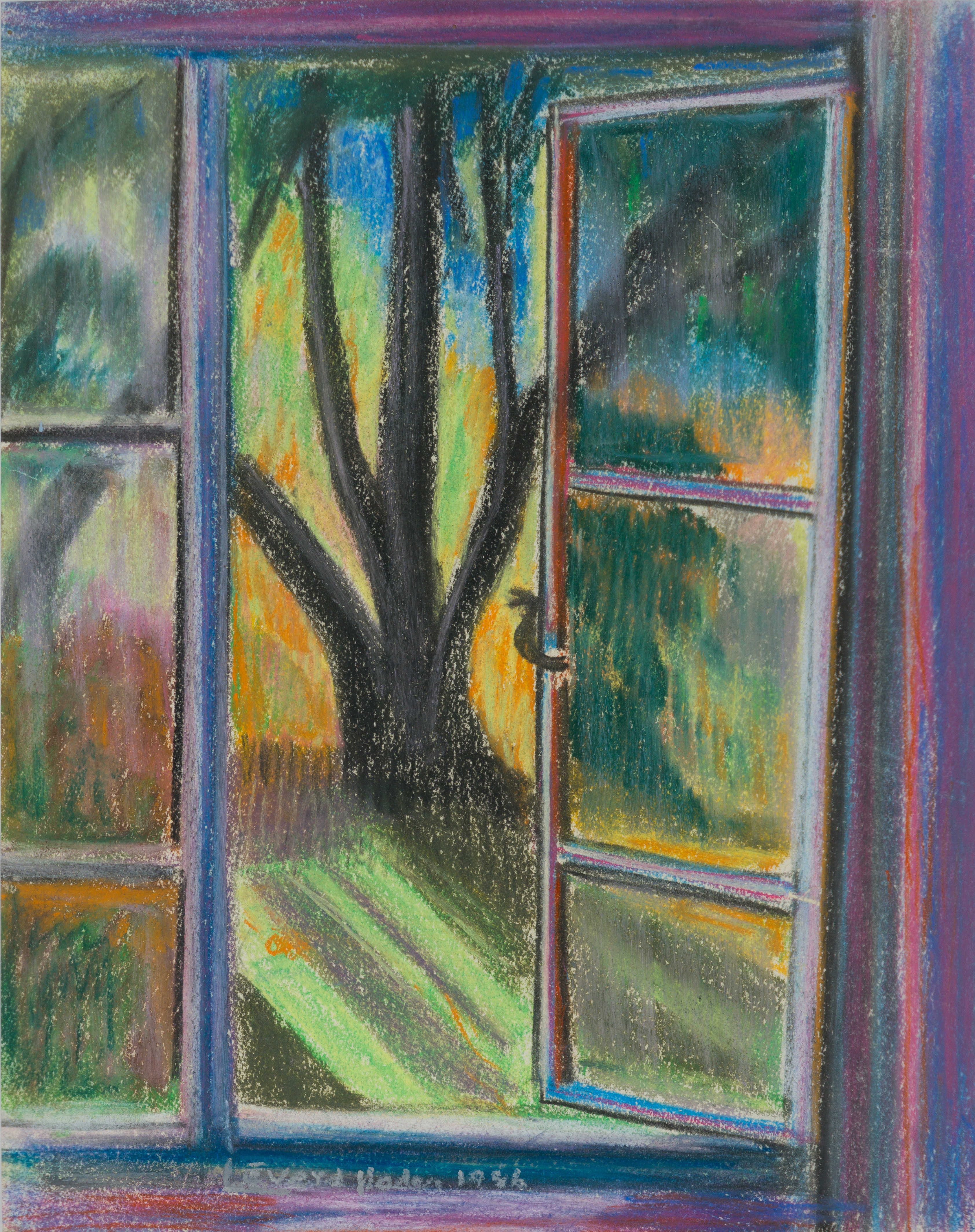 Leonora Everard-Haden; View through a Window