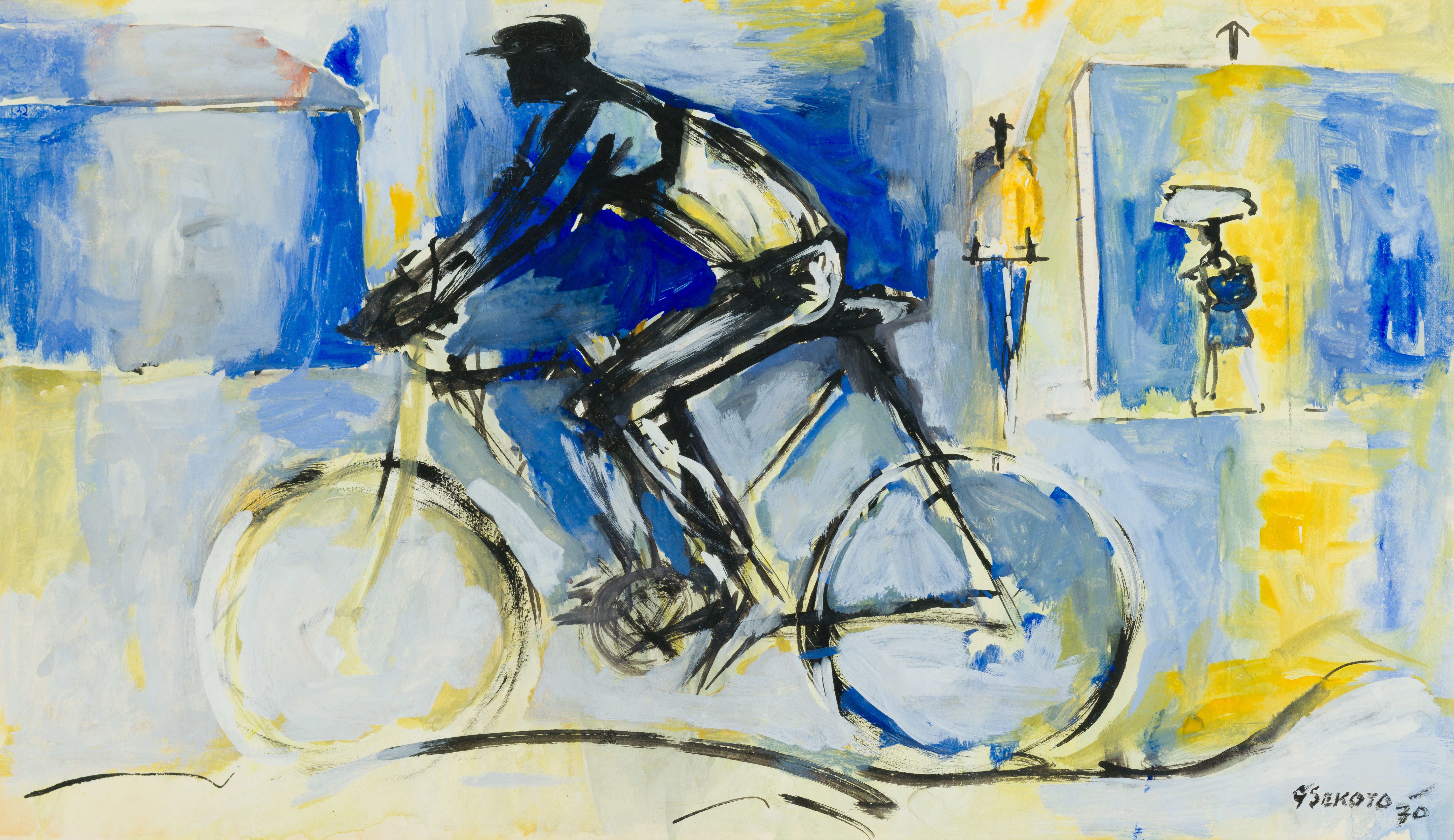 Gerard Sekoto; The Cyclist