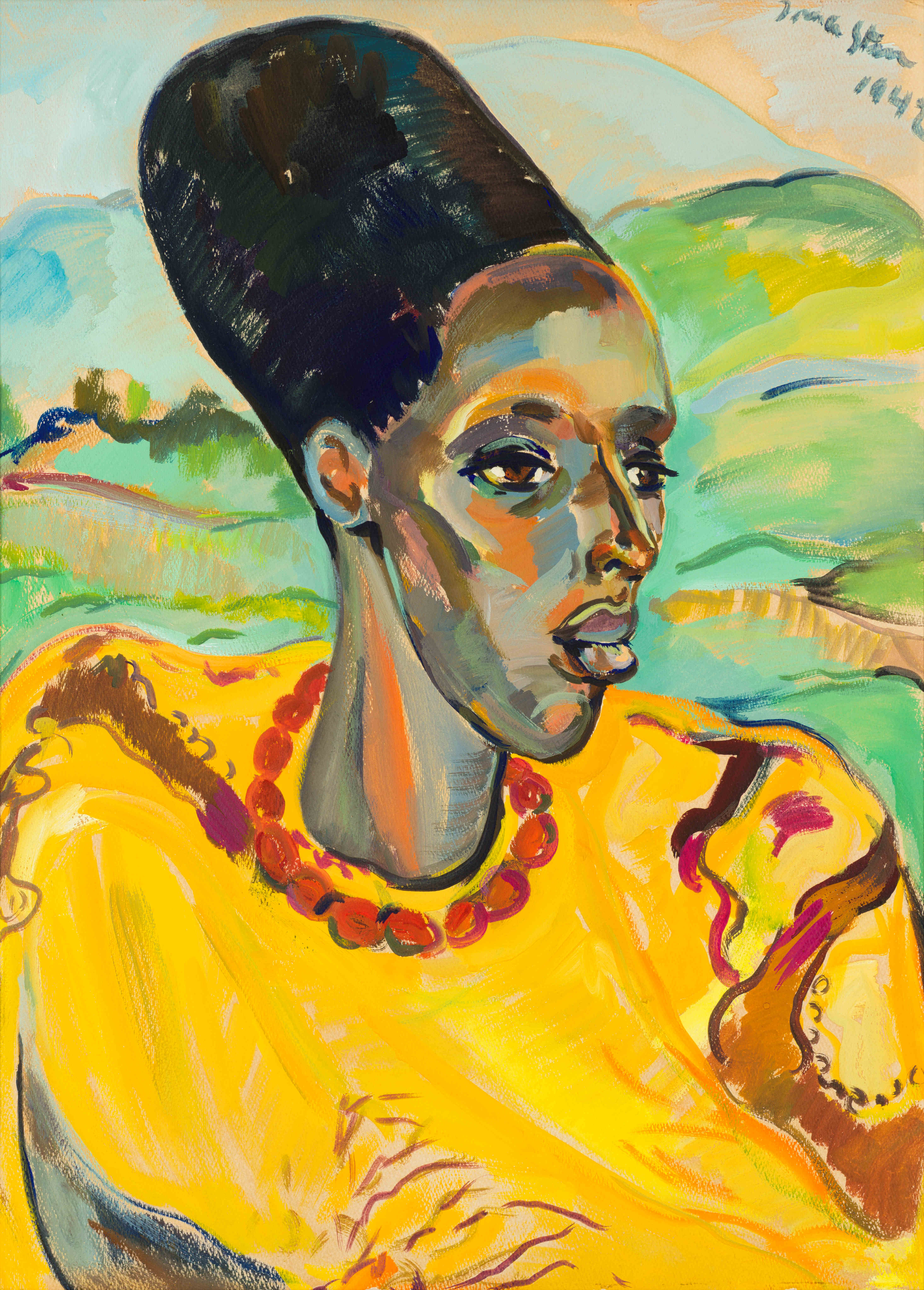Irma Stern; Congo Woman