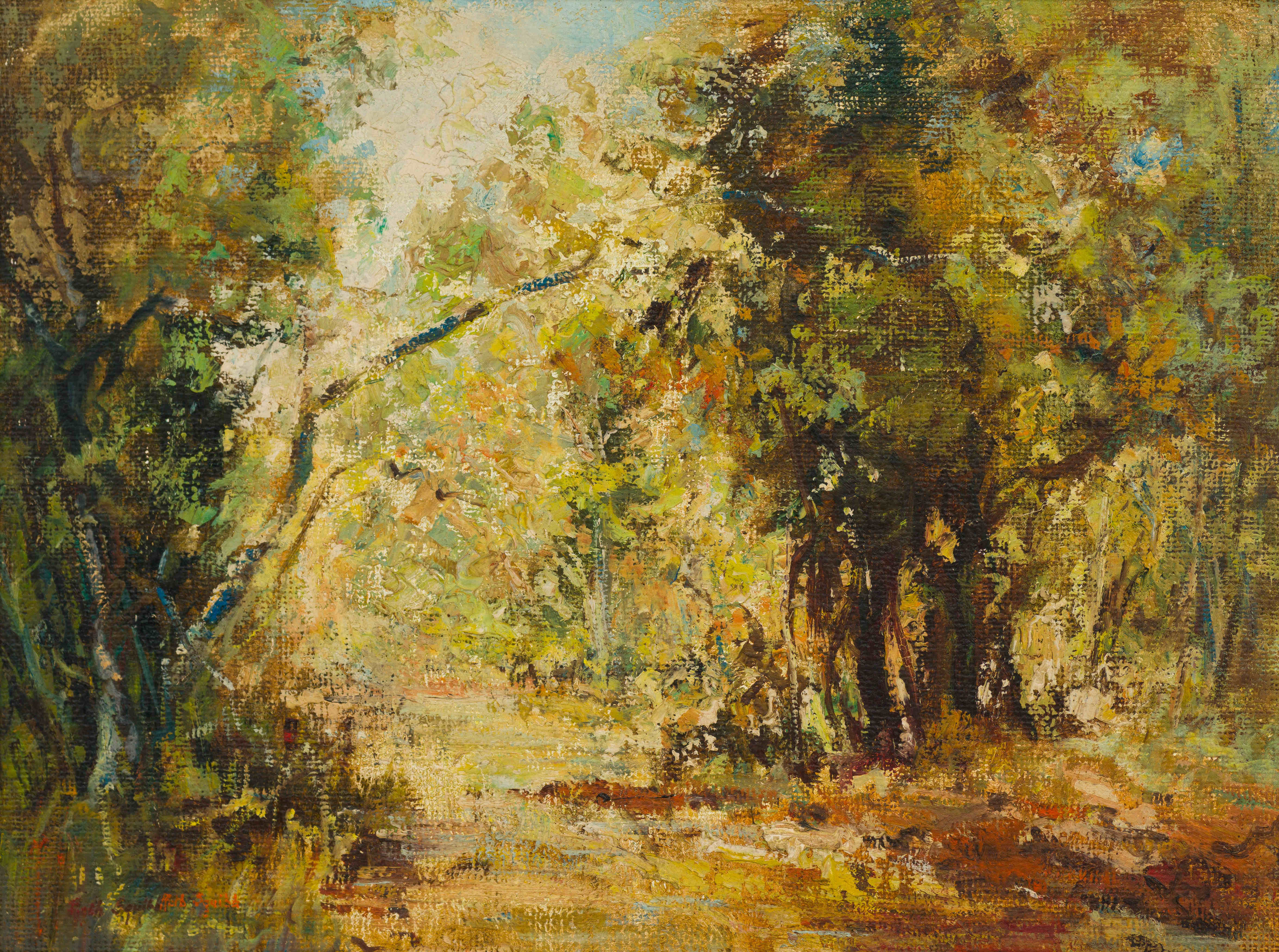 Ruth Squibb; Forest Landscape