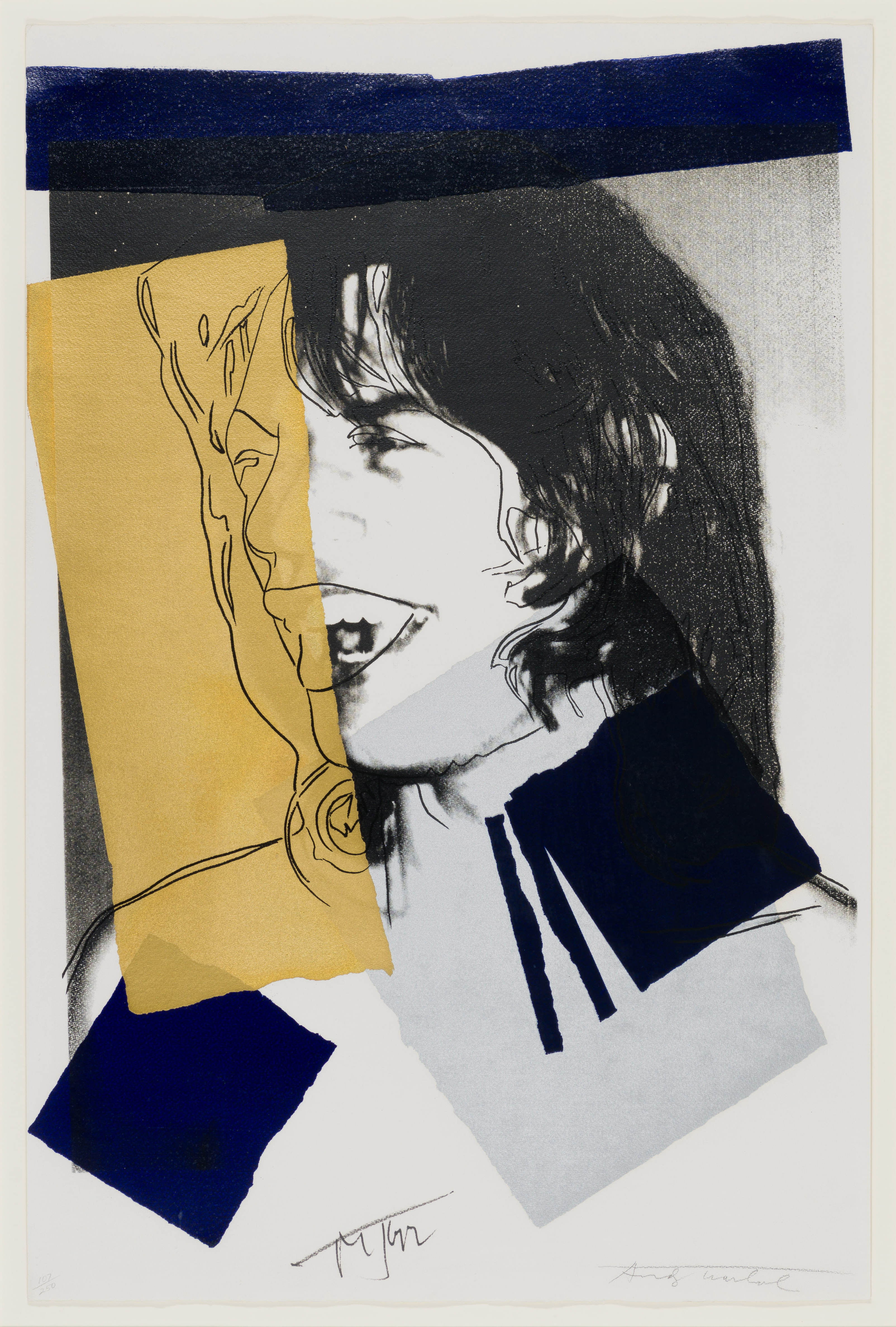 Andy Warhol; Mick Jagger