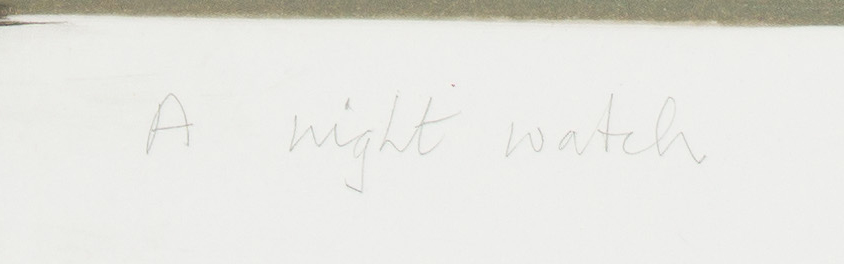 Robert Hodgins; A Night Watch