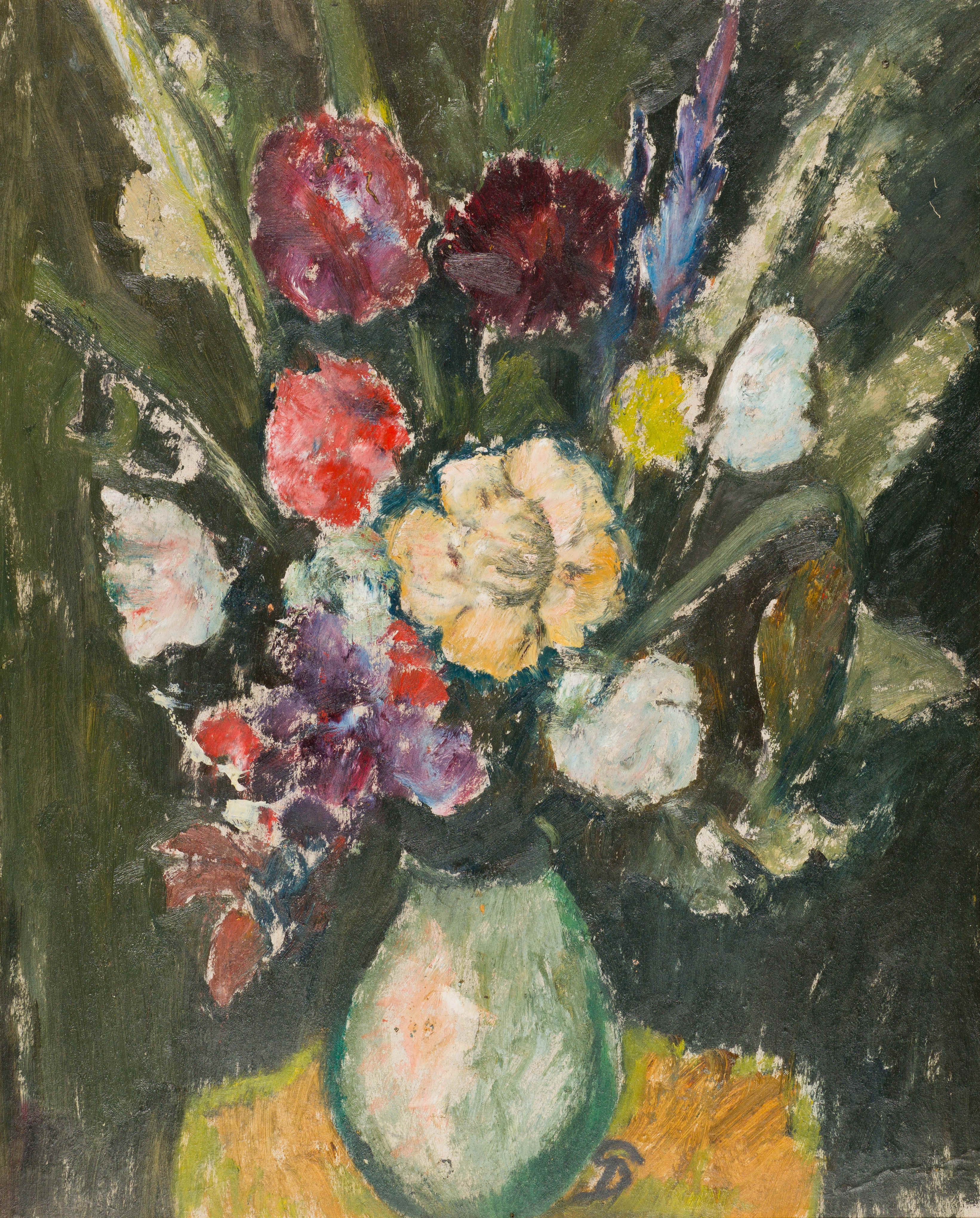 Pranas Domsaitis; Vase of Flowers