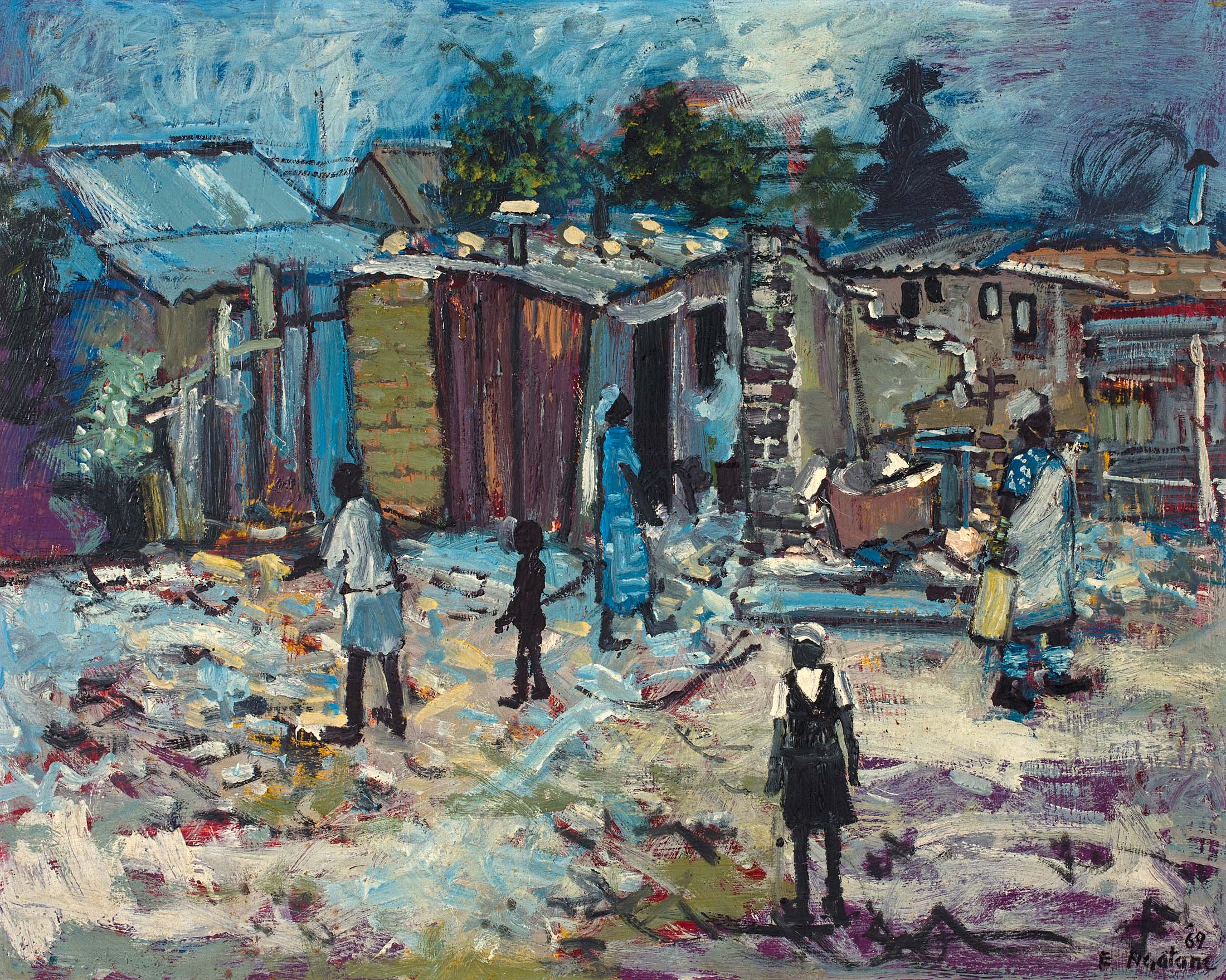 Ephraim Ngatane; Pimville Slums
