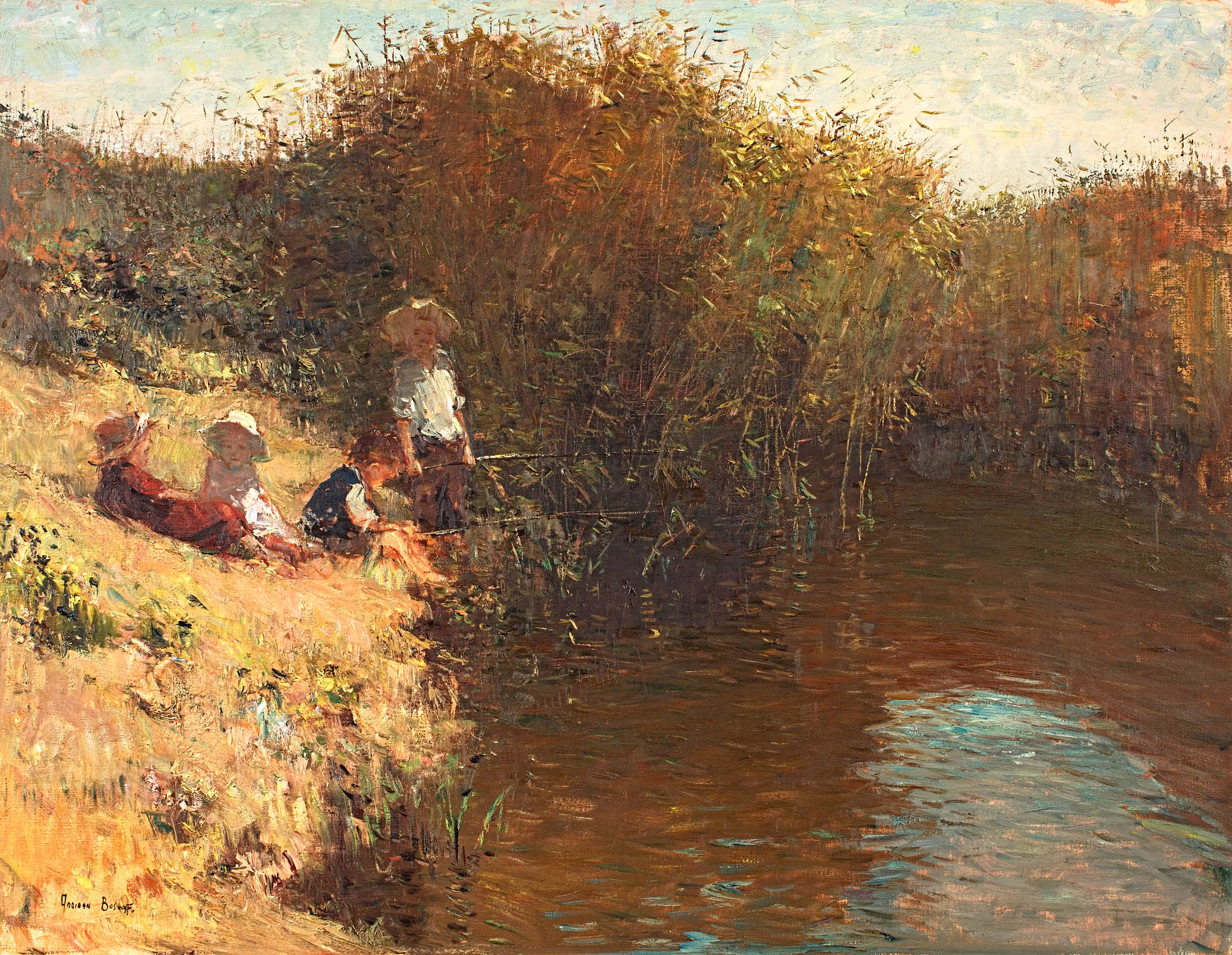Adriaan Boshoff; Children by the River