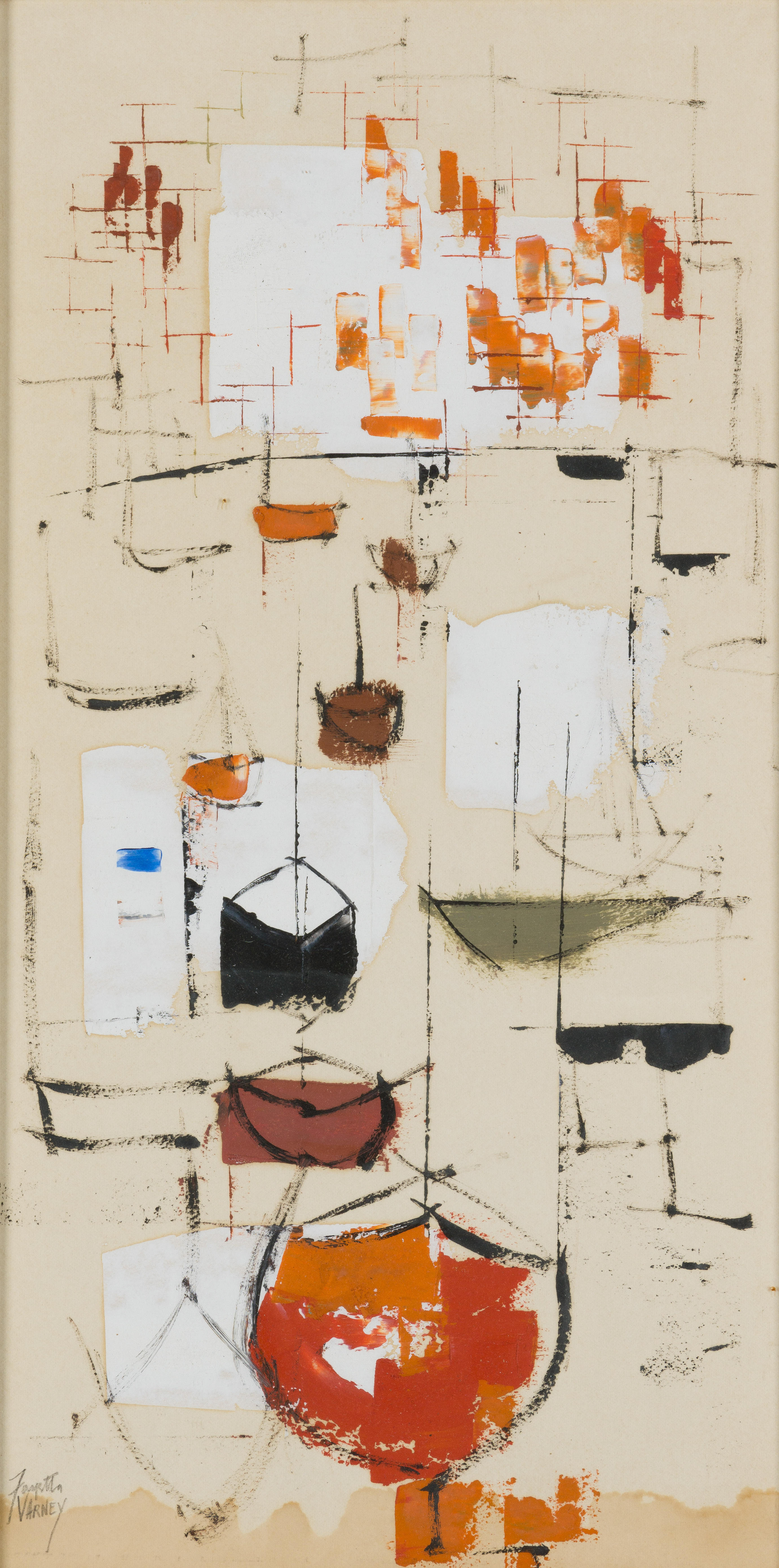 Fayeeta Varney; Abstract in White