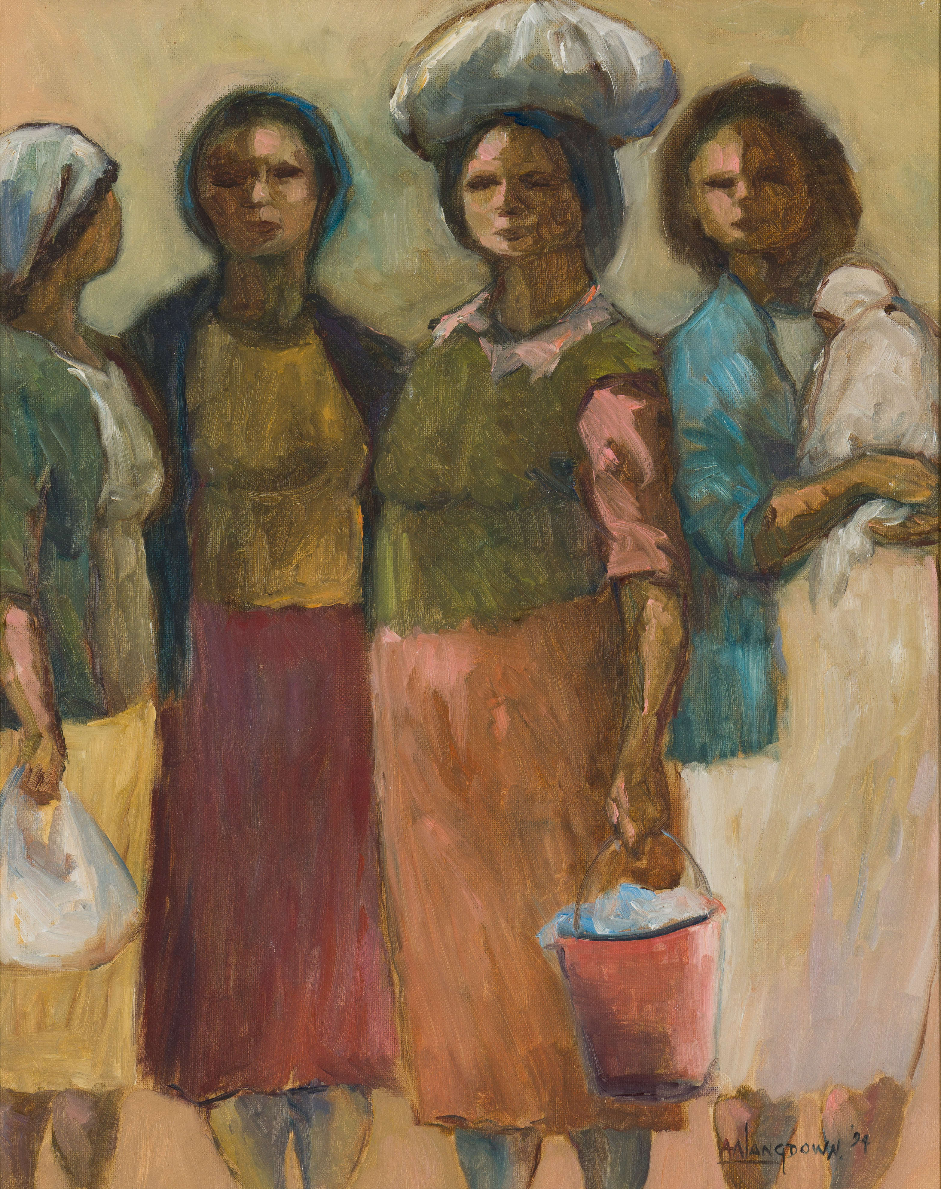 Amos Langdown; Four Women