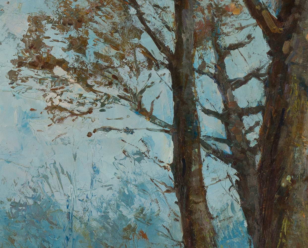 Titta Fasciotti; Landscape with Road through Trees
