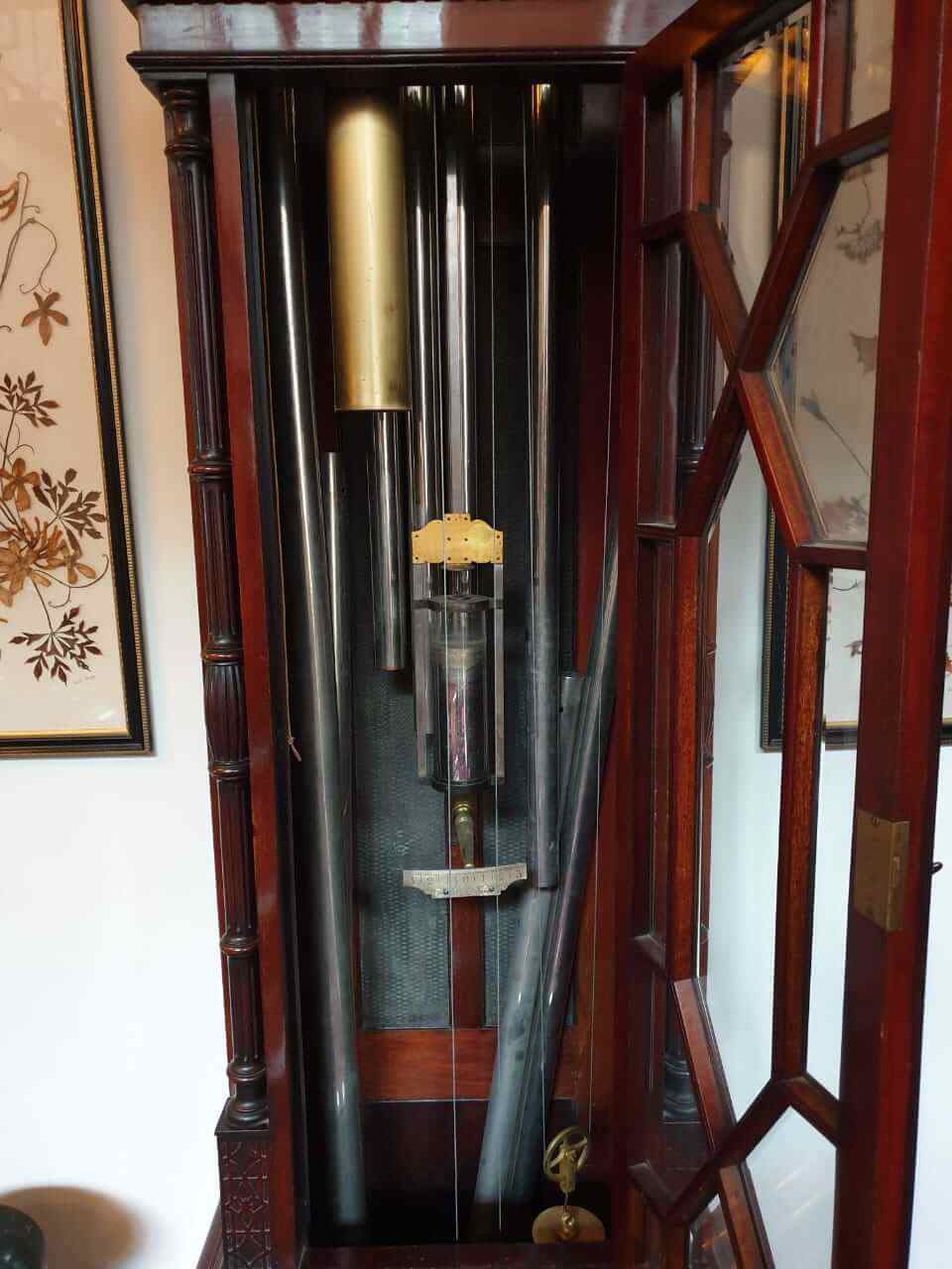 A mahogany tubular chiming longcase clock, Smith & Son Ltd, London, late 19th/early 20th century