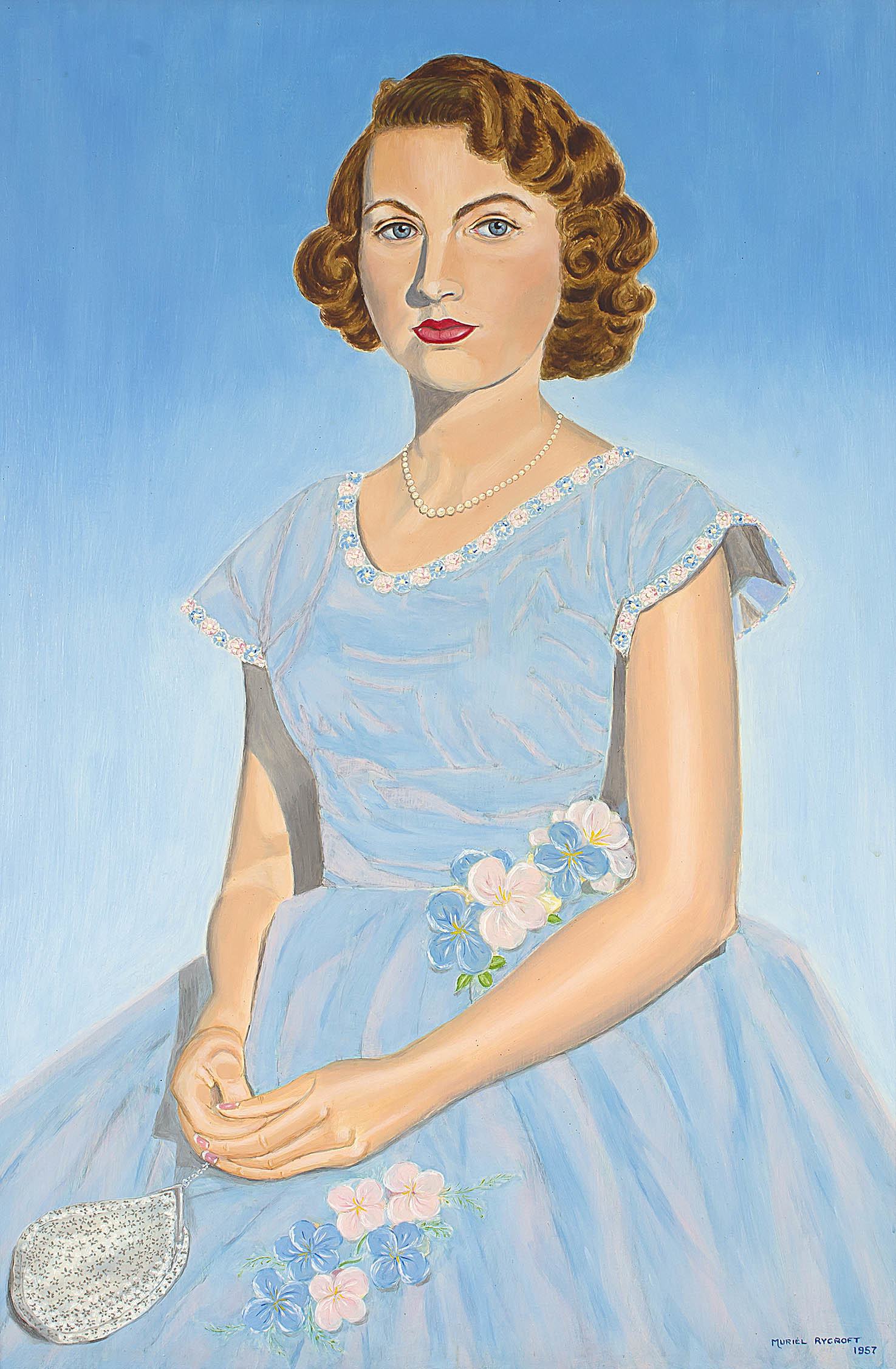 Muriel Rycroft; Girl in a Blue Frock