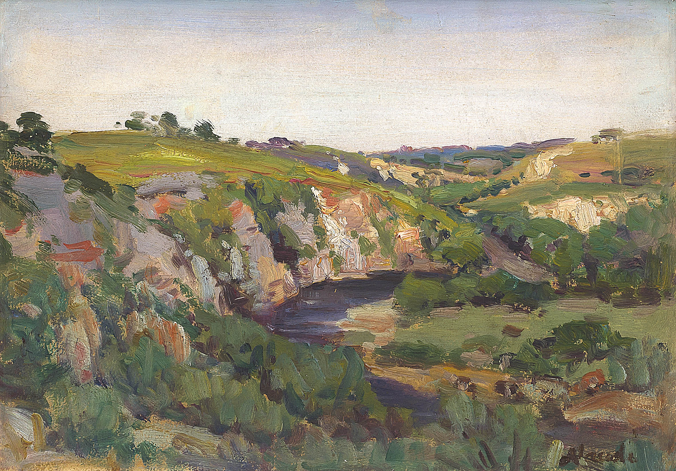 Hugo Naudé; The River - Knysna