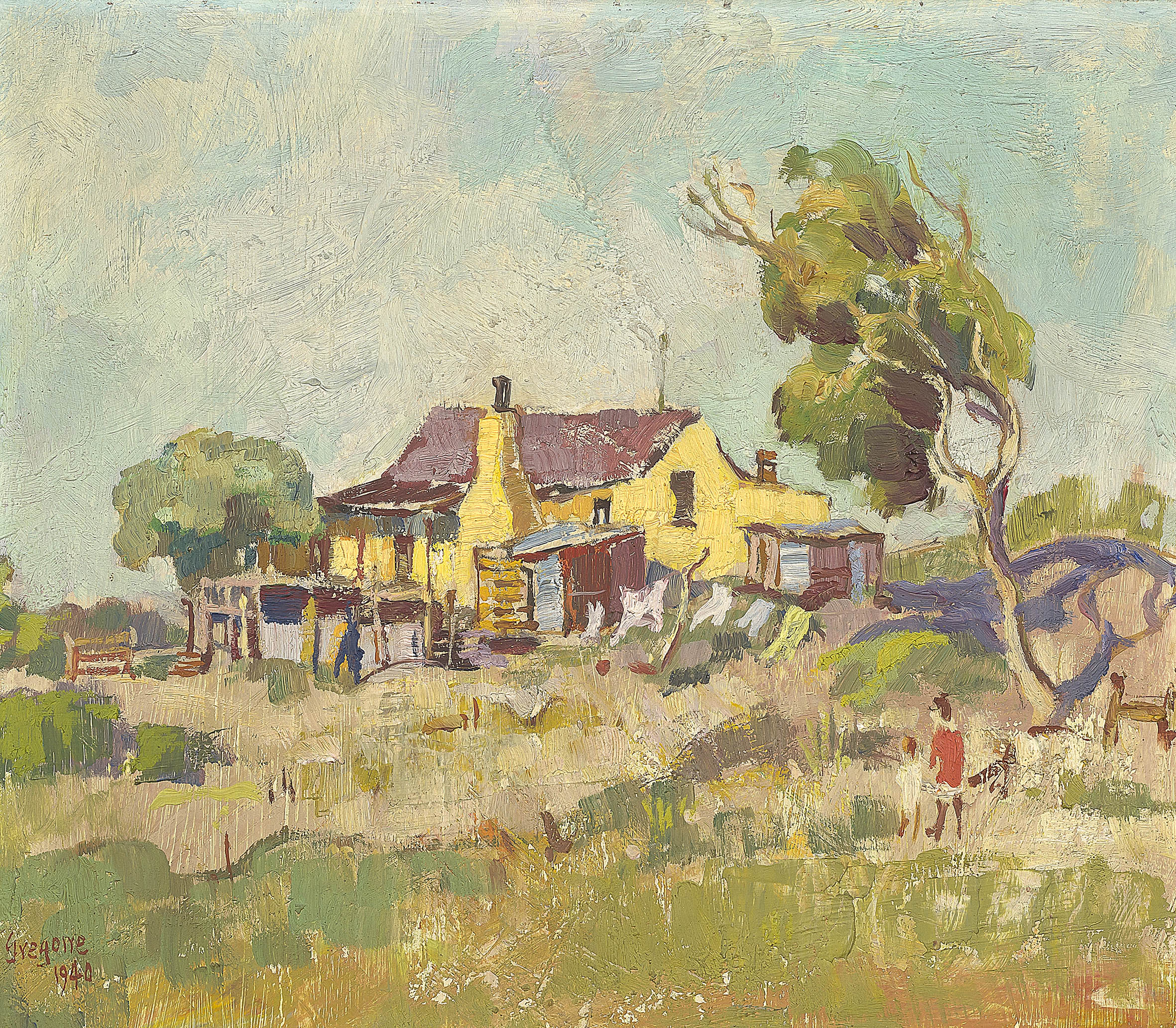 Gregoire Boonzaier; Yellow House