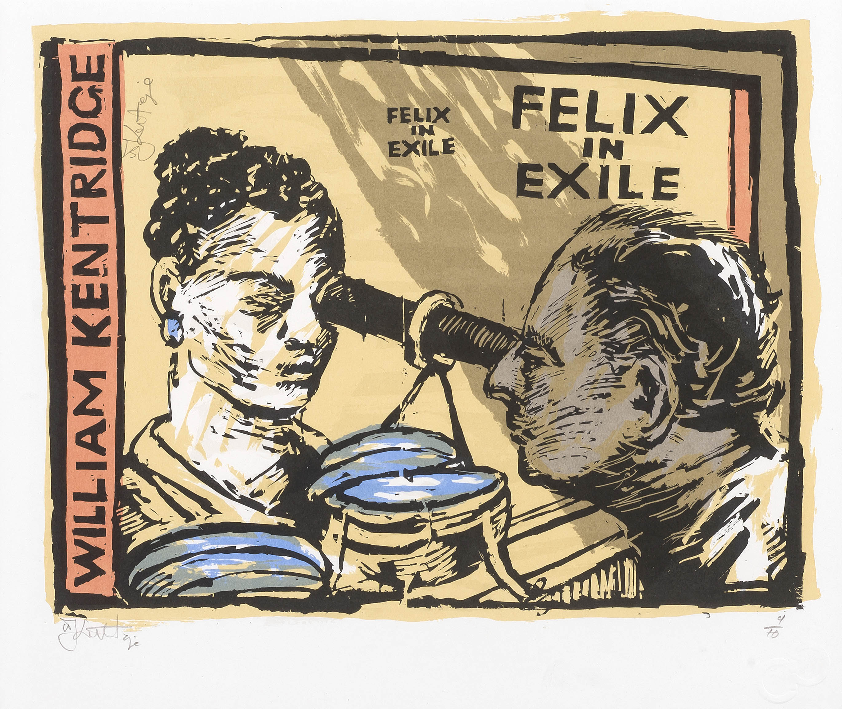William Kentridge; Felix in Exile