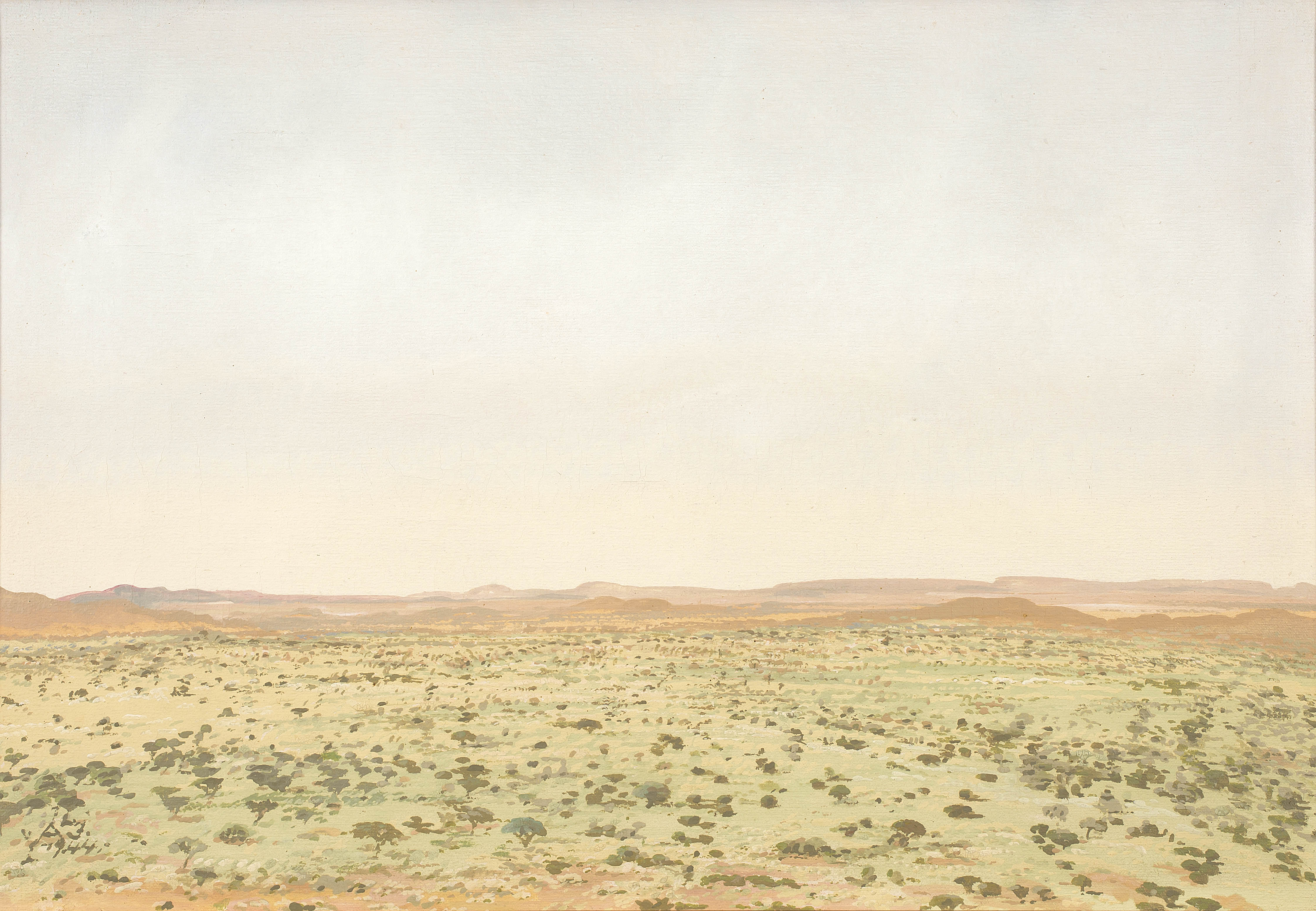 Adolph Jentsch; An Extensive Namibian Landscape
