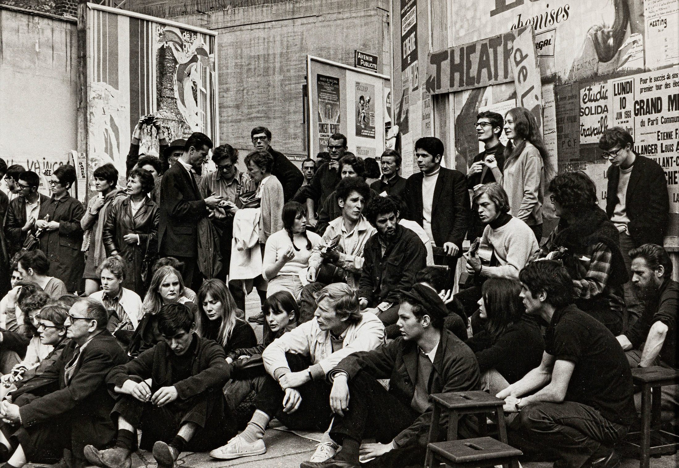 Henri Cartier-Bresson; Théâtre de l’Epée-de-Bois, 1968