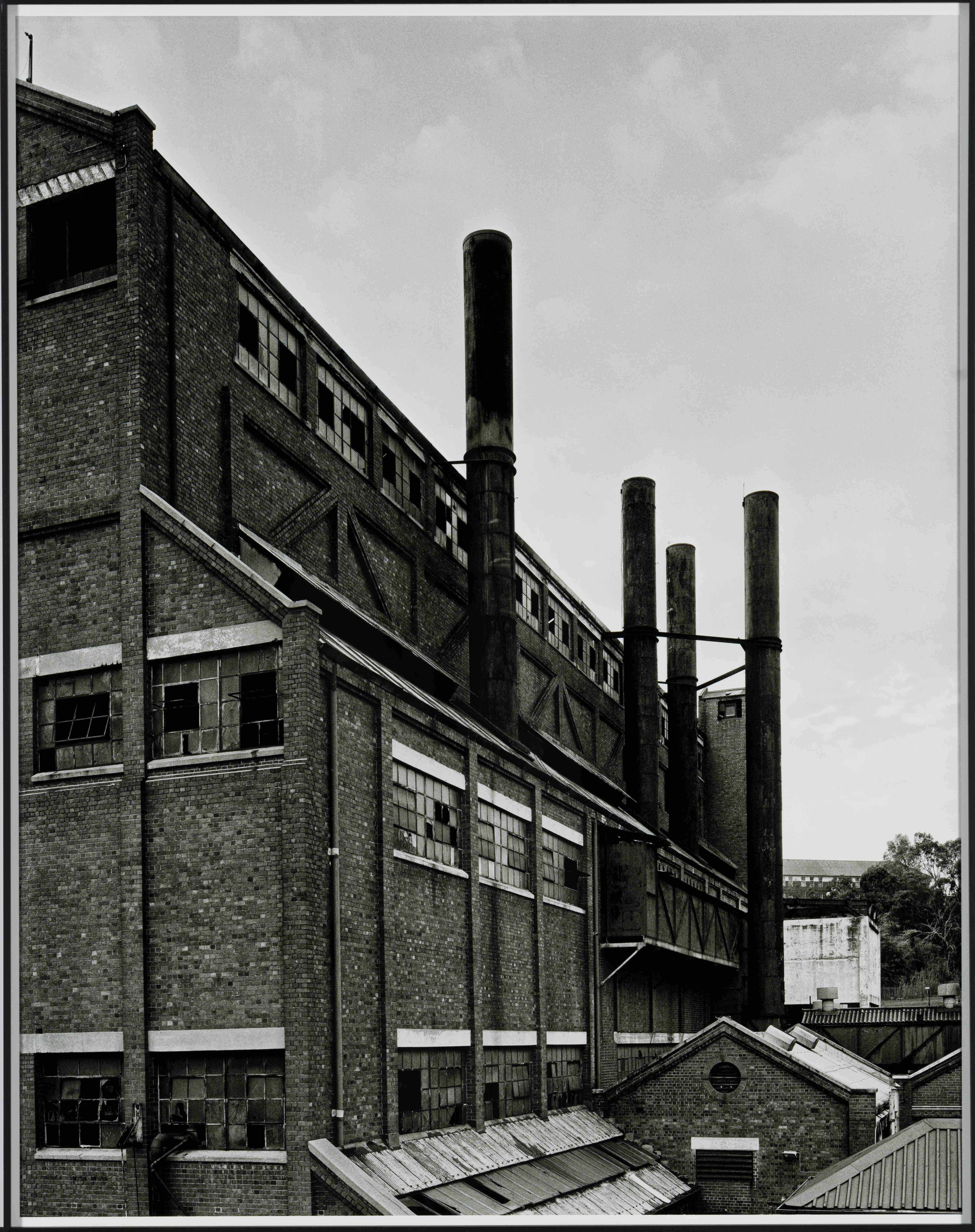 The Johannesburg Gas Works, diptych by David Southwood Strauss & Co