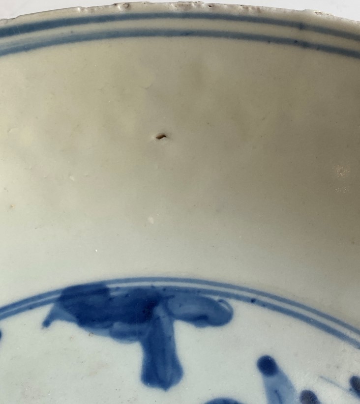 A Chinese Provincial blue and white ‘Swatow’ Zhangzhou dish, 16th century
