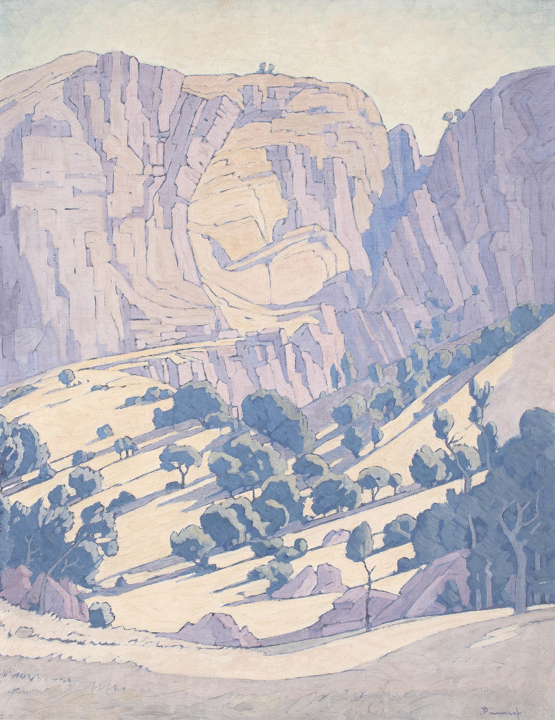 Jacob Hendrik Pierneef; Mountain Landscape