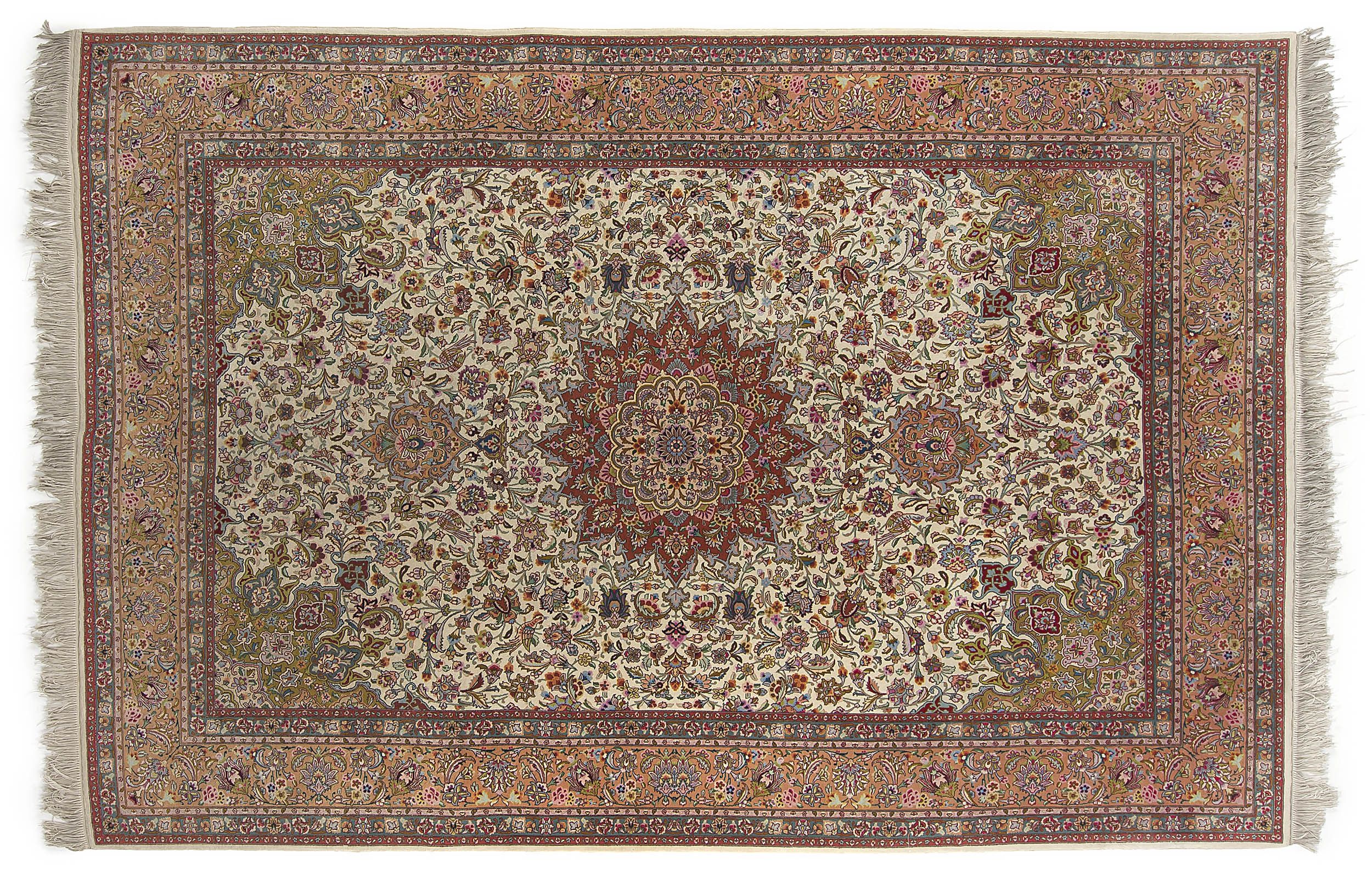 A Tabriz carpet, Iran, modern