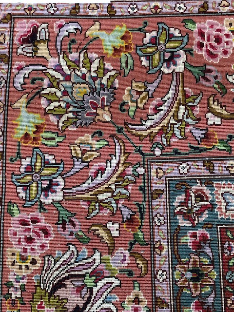 A Tabriz carpet, Iran, modern