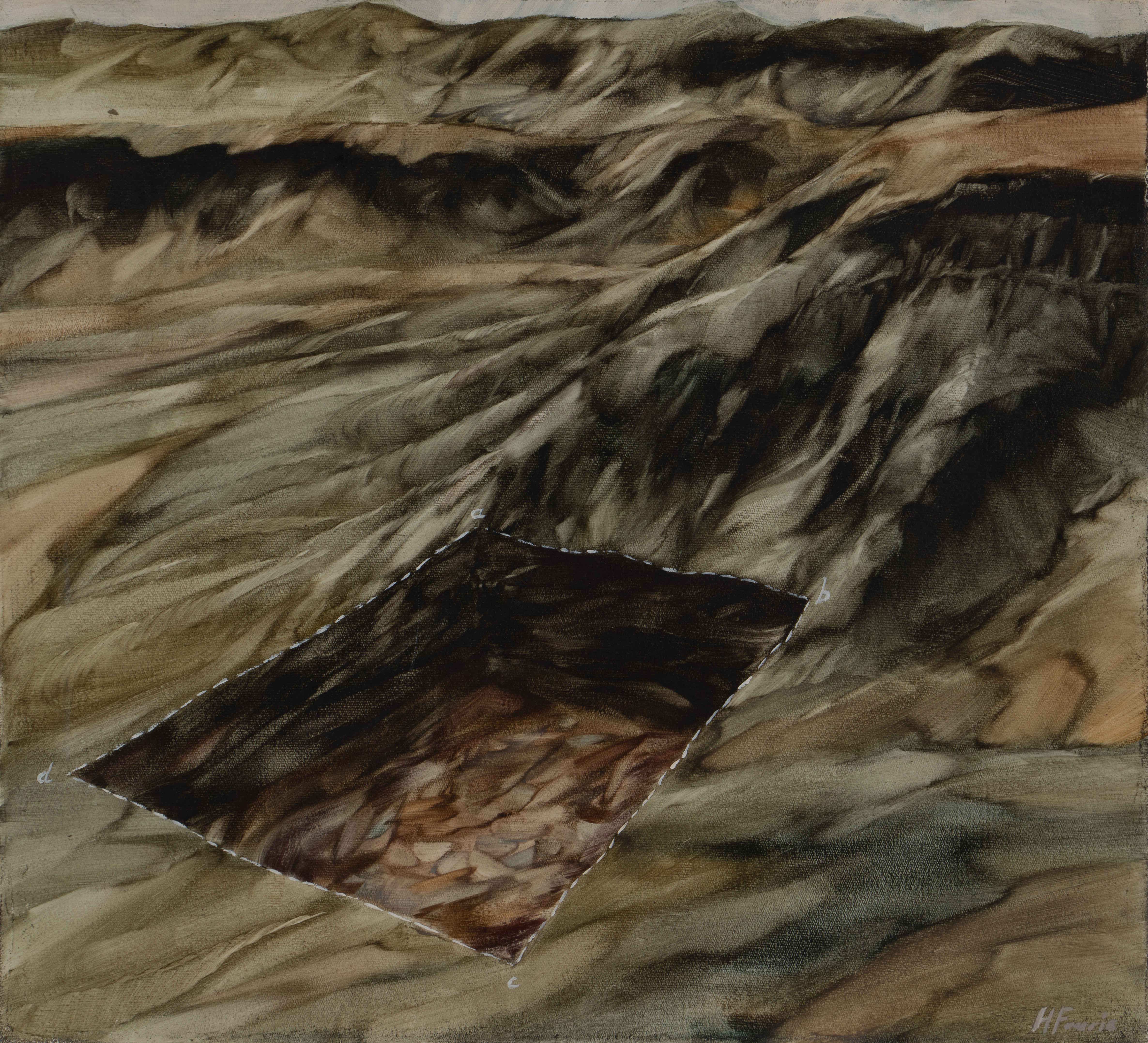 Heidi Fourie; Landscape with Pit