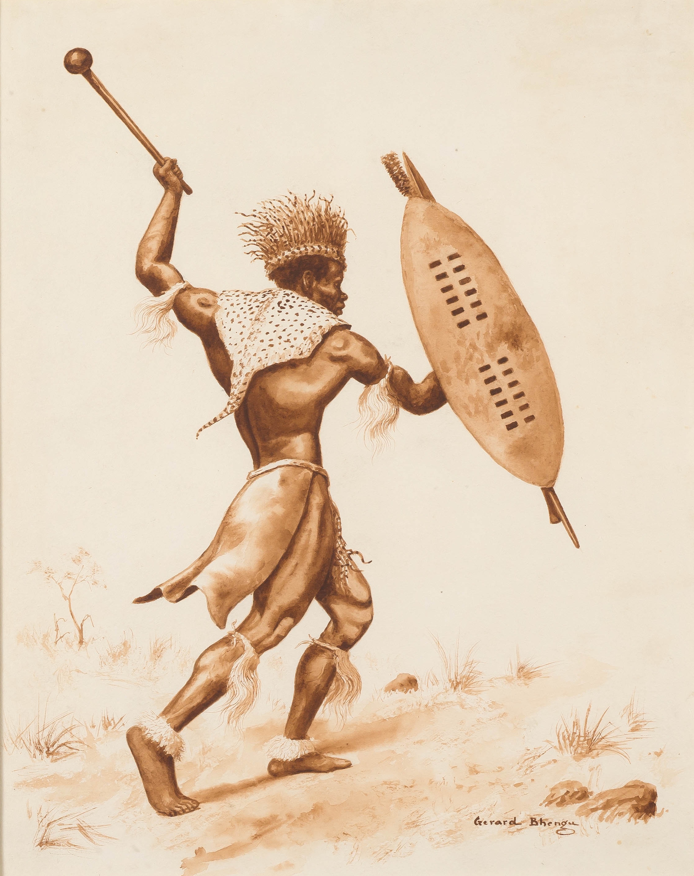 Gerard Bhengu; Zulu Warrior
