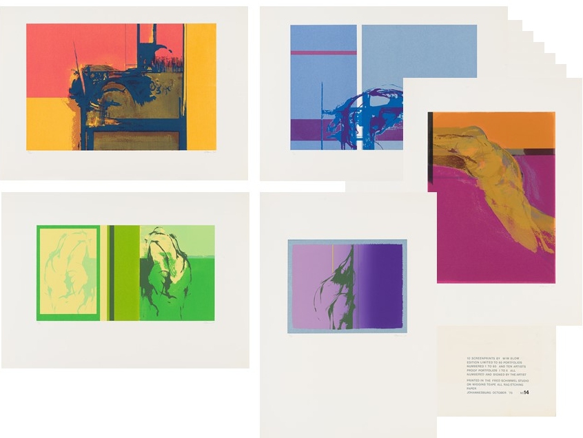 Wim Blom; A Portfolio of 10 Prints