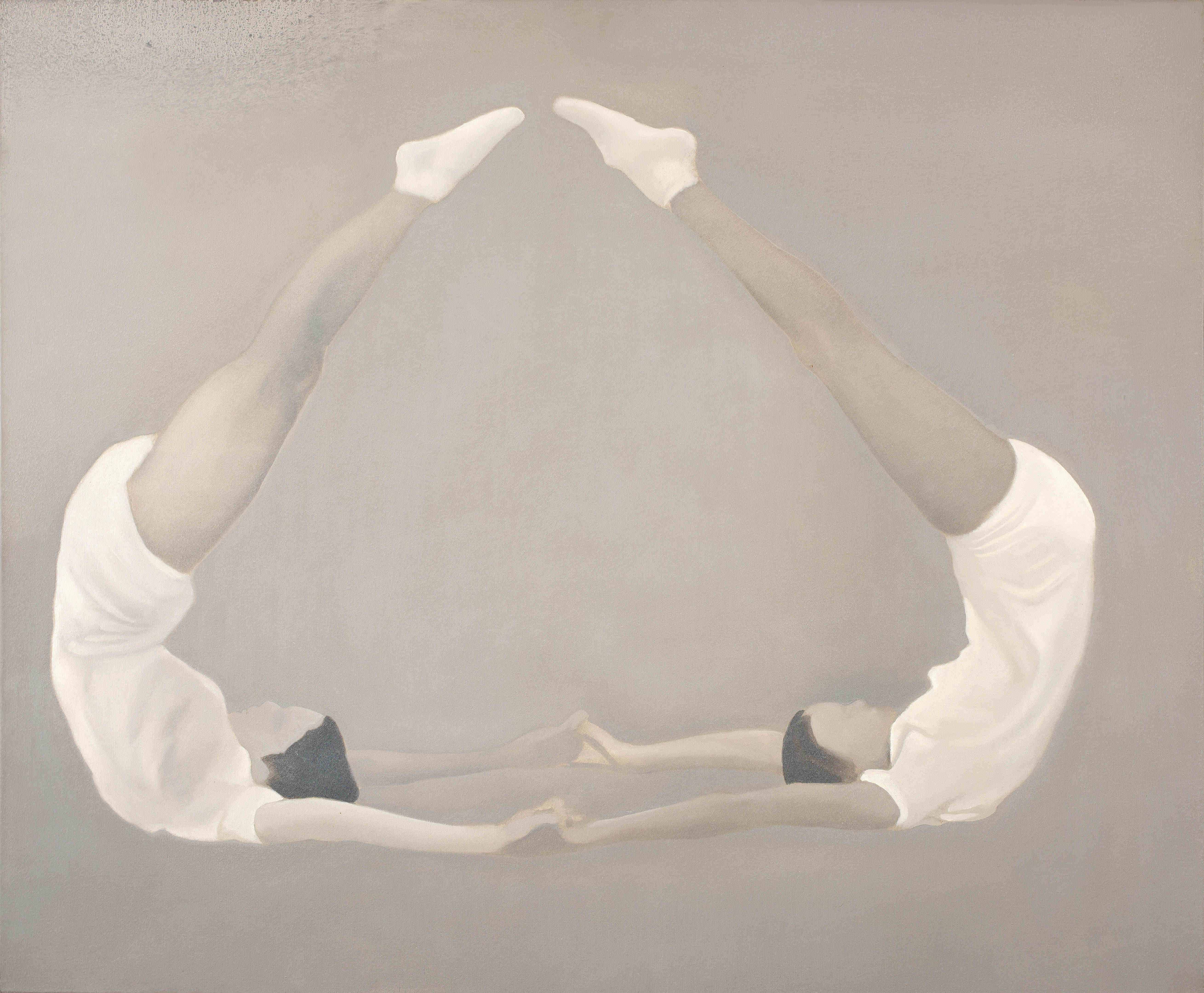 Mark Hipper; Leg Positions, triptych