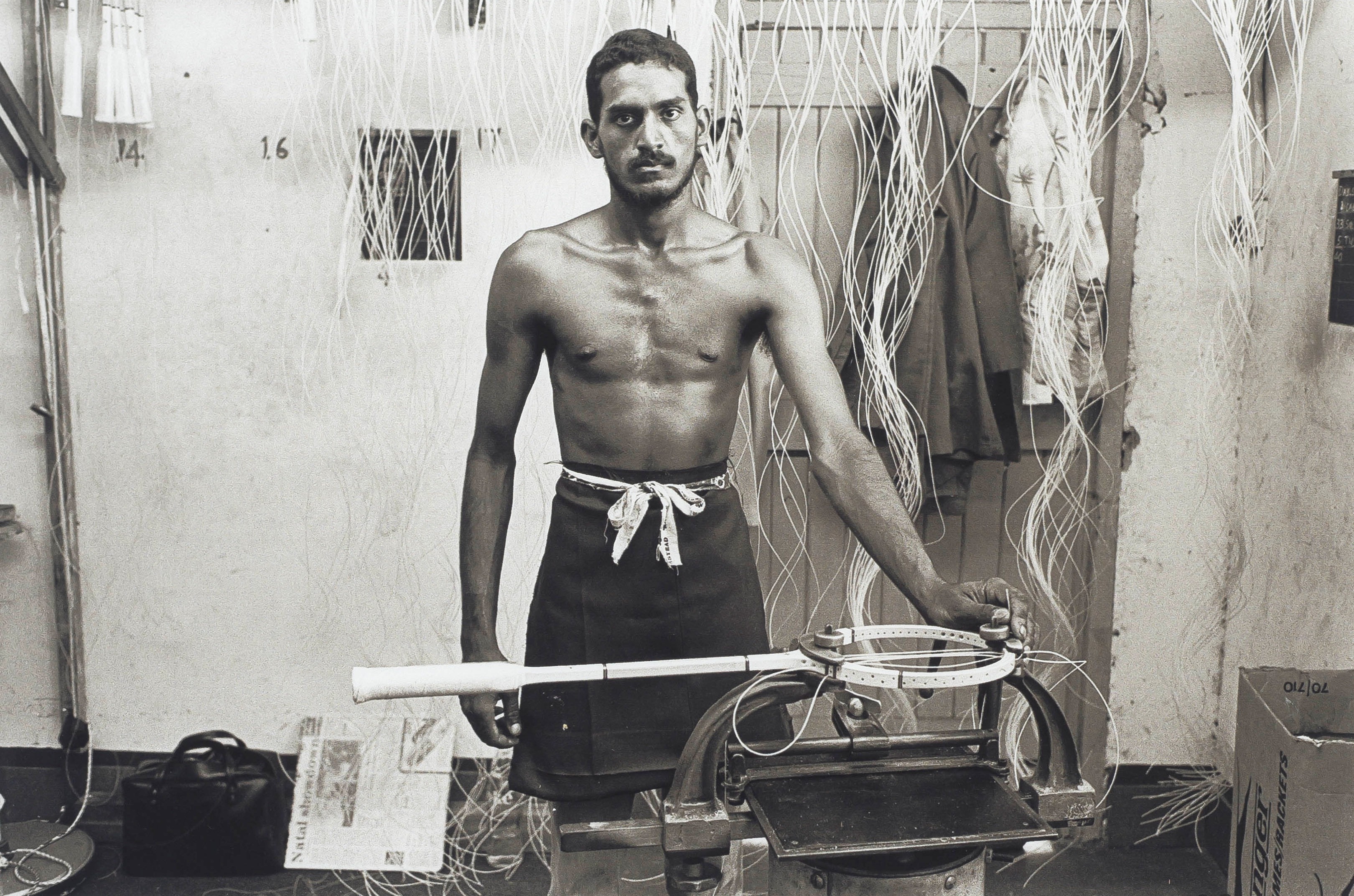 Omar Badsha; Disabled Worker. Lorne Street, 1981