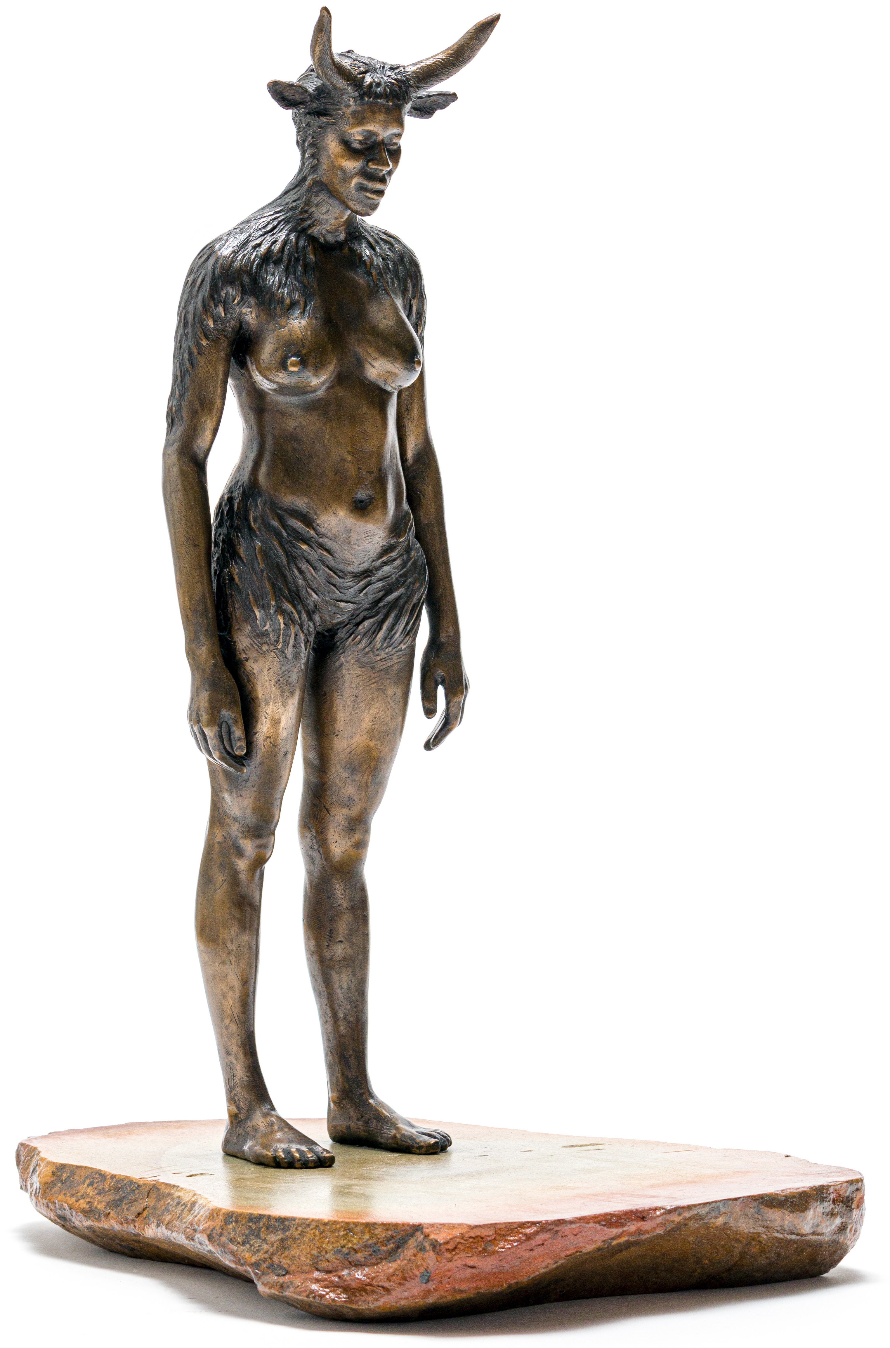 Nandipha Mntambo; Minotaurus, maquette