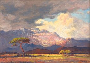 Jacob Hendrik Pierneef; Rainclouds and Sunshine, South West Africa