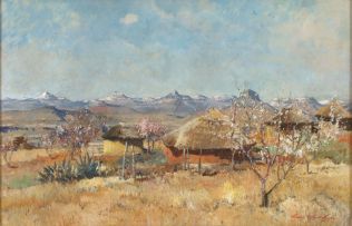 Terence McCaw; Snow on The Maluti's, Lesotho